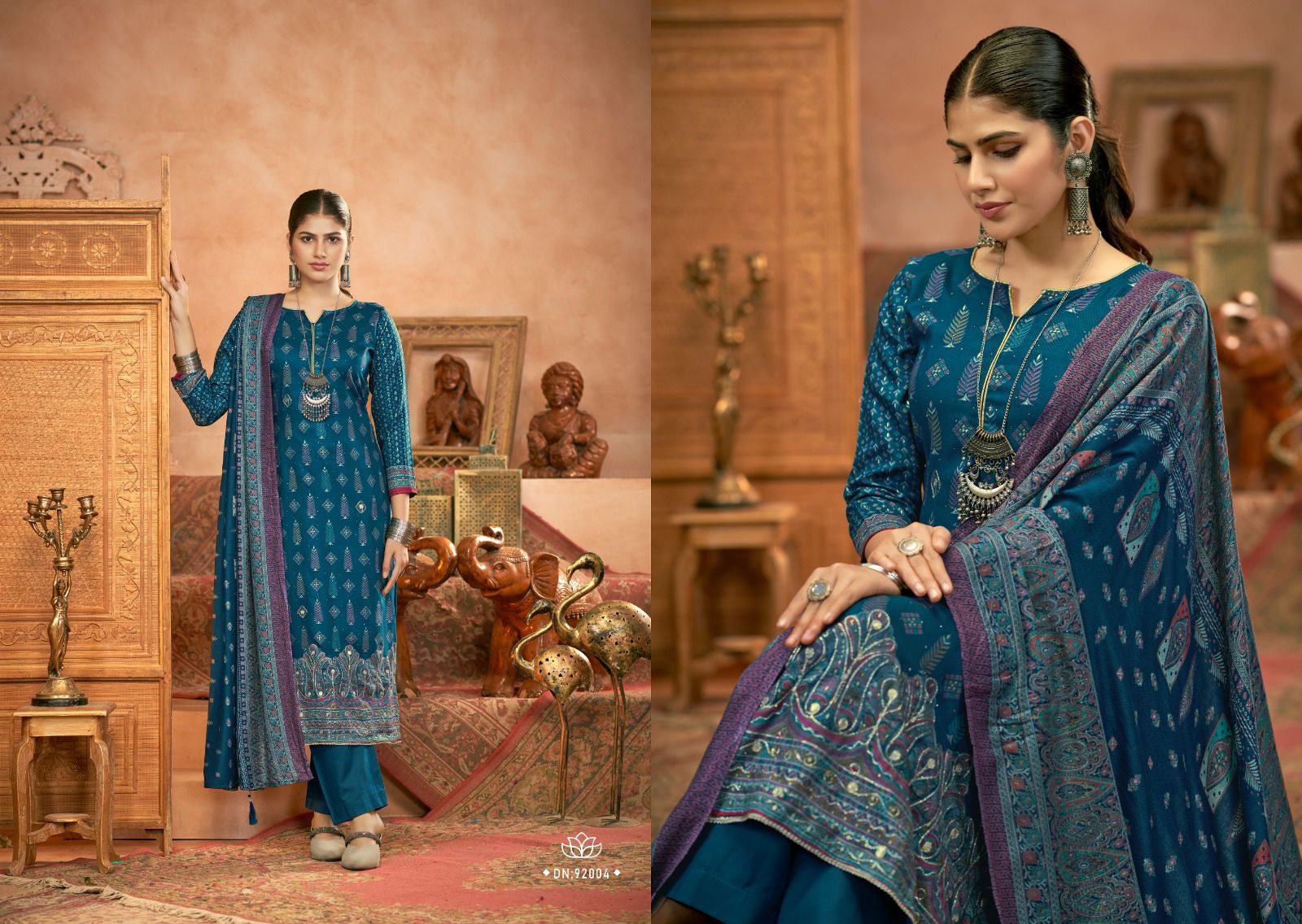 Tannisha By Nishant Designer Viscose Pashmina Dress Material Wholesale Market in Surat